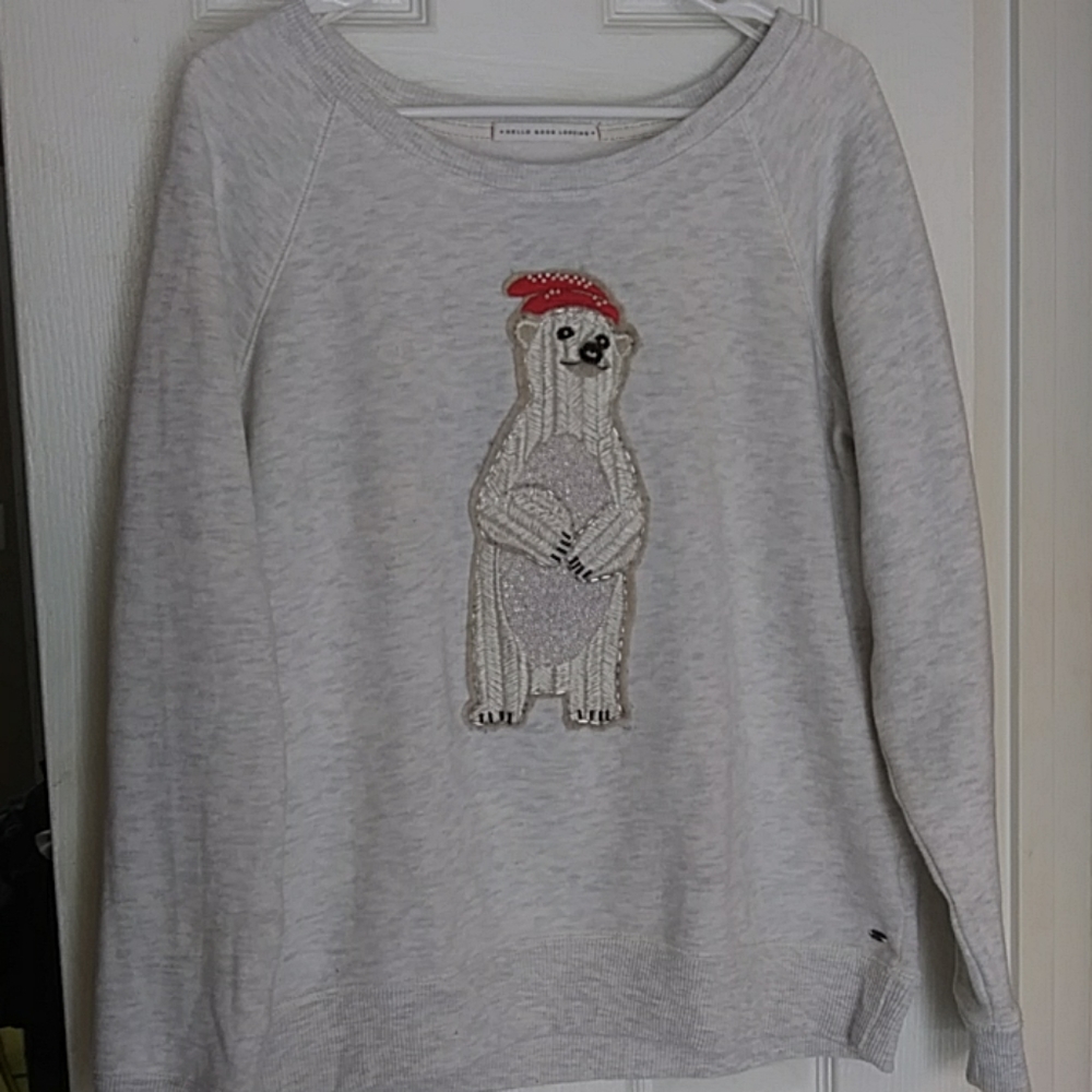 💗 American Eagle Sweatshirt Polar Bear XL